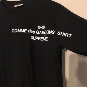 Comme Des Garçon x Supreme long sleeve